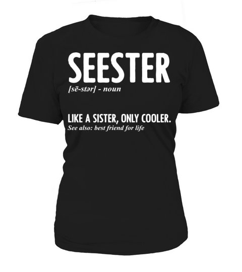 SEESTER Definition Best Friend Favorite Girl Women's T-Shirt