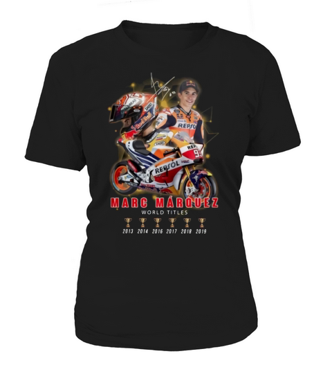 Signature Marc Marquez 6 cups world titles shirt - Unisex Long Sleeve Women's T-Shirt