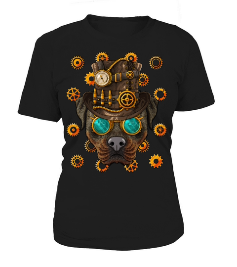 Steampunk Rottweiler Medieval Victorian Steam Powe Women's T-Shirt