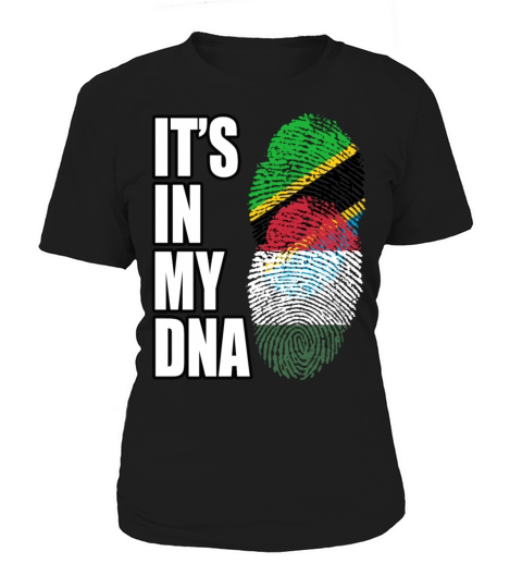 Tanzanian And Hungarian Vintage Heritage DNA Flag Women's T-Shirt