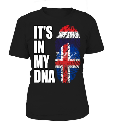 Thai And Icelandic Vintage Heritage DNA Flag Women's T-Shirt