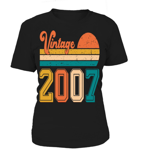 Vintage 2007 birthday gift Women's T-Shirt