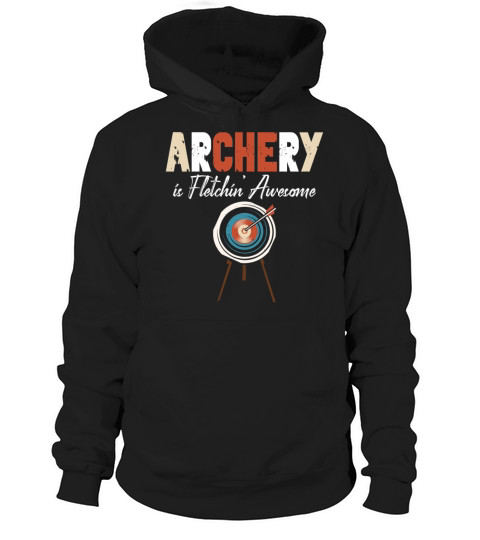 Archery Bow Archer Vintage Target Hoodie Unisex