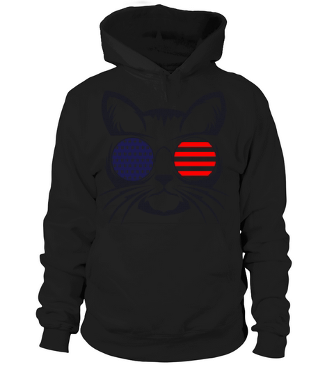 Cat usa Hoodie Unisex
