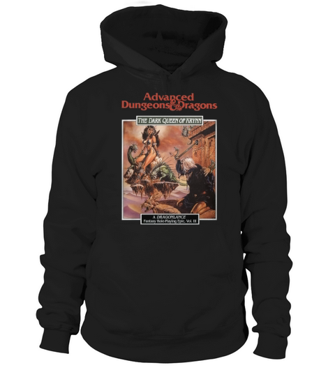 Dungeons n Dragons The Dark Queen of Krynn Hoodie Unisex