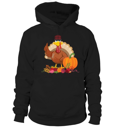 Gobble Me Swallow Me Thanksgiving Pumpkin Plaid Hoodie Unisex