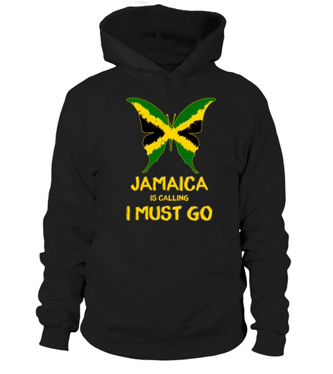 Jamaican is Calling I Must Go Queen Apparel Hoodie Unisex
