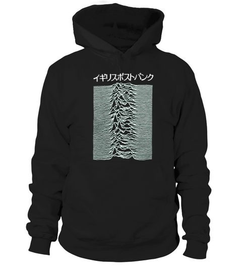 Japanese Joy Division Unknown Pleasures Pulsar Art Hoodie Unisex