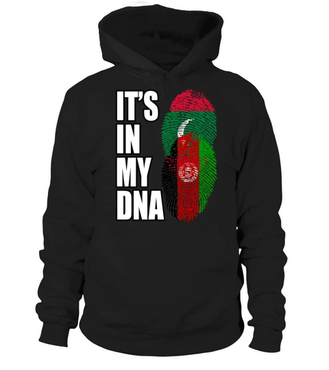 Maldivian And Afghanistan Mix Heritage DNA Flag Hoodie Unisex