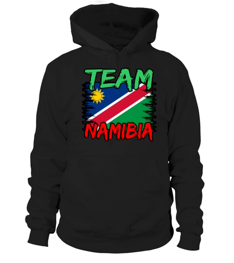 Namibia Flag Vintage Distressed Namibia Hoodie Unisex