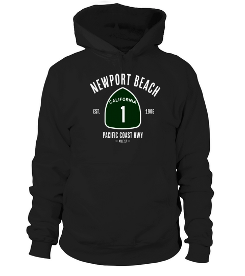 Newport Beach PCH Shirt Vintage Pacific Coast Highway Tee Hoodie Unisex