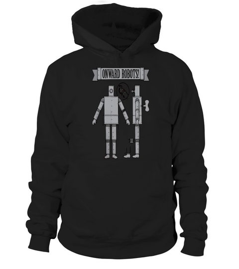 Onward Robots by Chris Ware - Mens Premium T-Shirt Hoodie Unisex