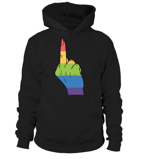 Pride Month Queer Gay Lgbtq Rainbow Design Hoodie Unisex