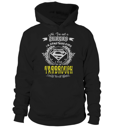 YARBROUGH . superhero YARBROUGH Hoodie Unisex