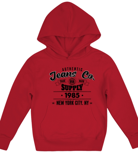 New York City Born In 1985 Vintage Birthday Kids Hoodie