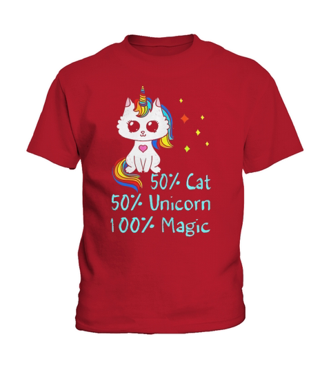 Cat Unicorn Kids T-Shirt