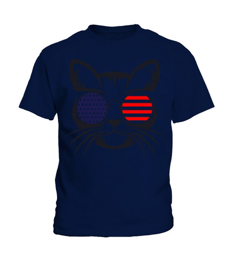 Cat usa Kids T-Shirt