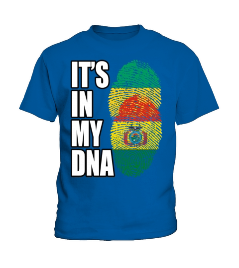Gambian And Bolivian Mix Heritage DNA Flag Kids T-Shirt