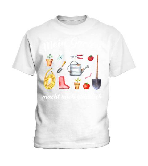 Garden Quote Hobby Gardener Gift Idea Kids T-Shirt