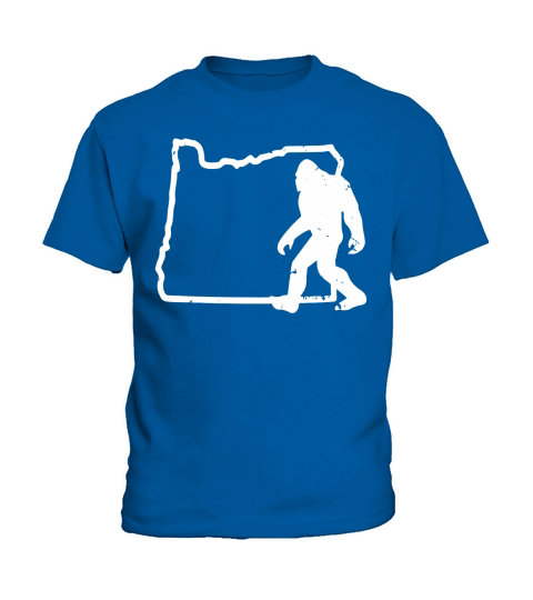 Oregon Bigfoot Hunter Sasquatch Pacific Northwest PNW Tee Kids T-Shirt
