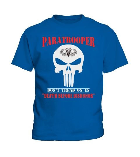 Paratrooper dont tread on us death before dishonor Kids T-Shirt