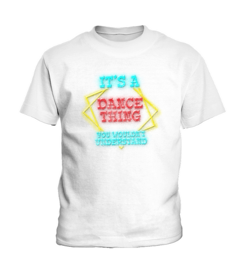 Vintage Neon Art Style Rave Kids T-Shirt