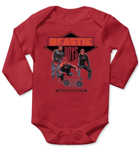 Beastie Boys Solid Gold Hits  Band Long Sleeve Baby One-Piece