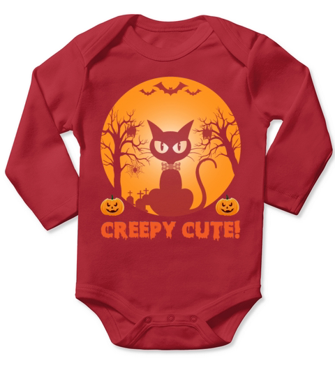 Creep Cute Long Sleeve Baby One-Piece