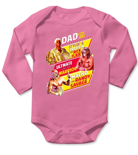 Dad You Are Stylin Profilin Long Sleeve Baby One-Piece