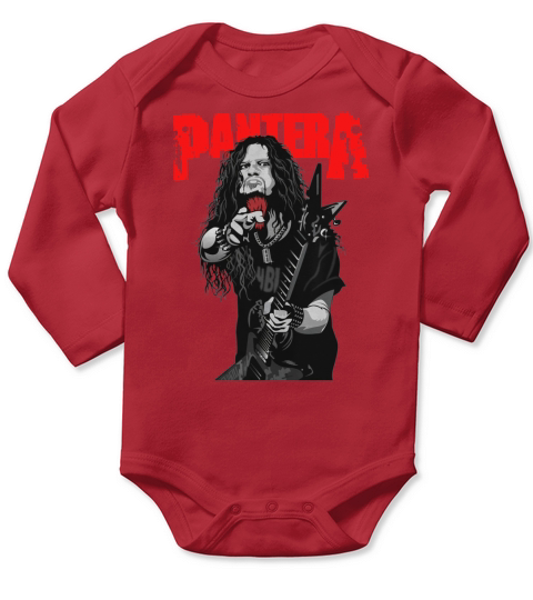 Dimebag Darrell Long Sleeve Baby One-Piece