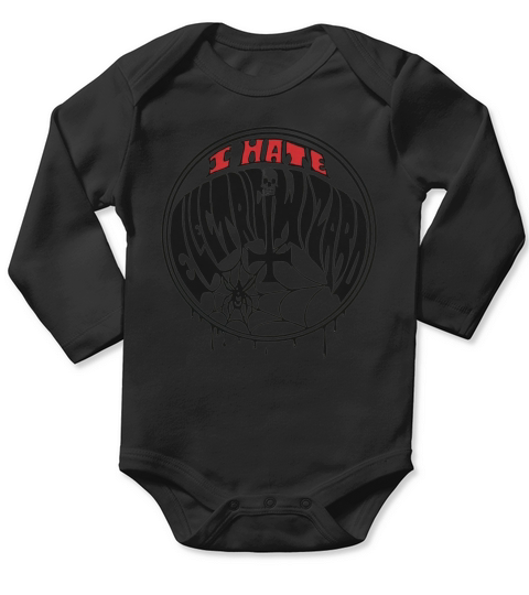 Electric Wizard Tshirt Long Sleeve Baby One-Piece