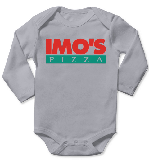 IMO’s Pizza Shirt Long Sleeve Baby One-Piece