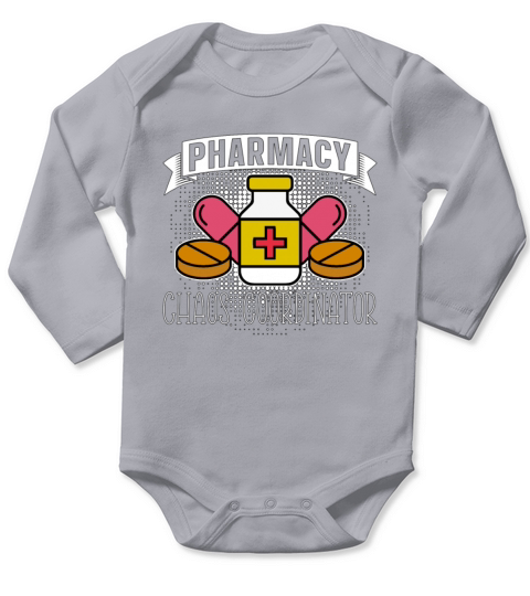Pharmacy Chaos Coordinator Technician Pharmacist Long Sleeve Baby One-Piece