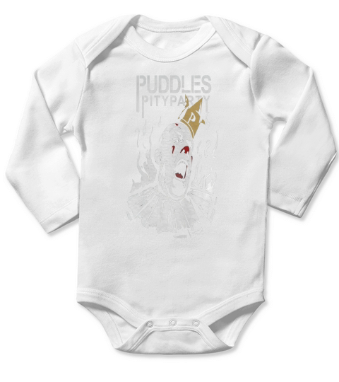 puddles pityparty Long Sleeve Baby One-Piece