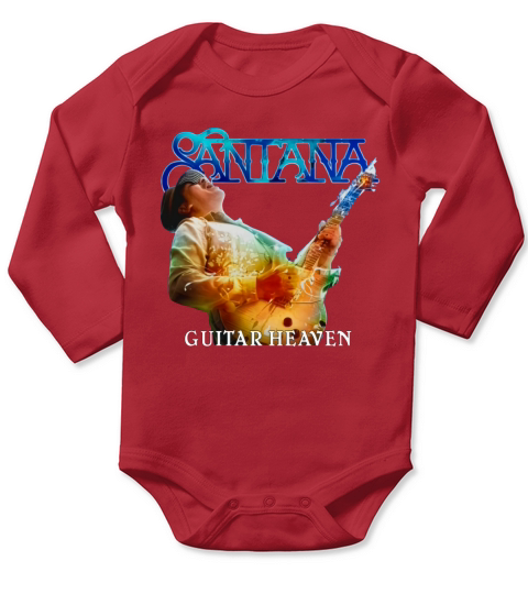 Santana Band Tshirt Long Sleeve Baby One-Piece