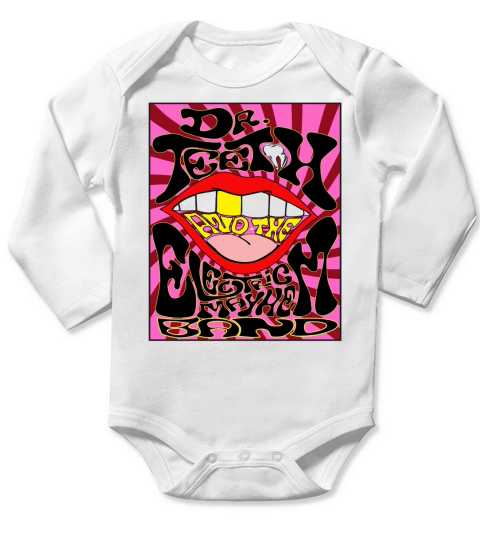 The Electric Mayhem Band - The Lost Concert Poster Long Sleeve Baby One-Piece