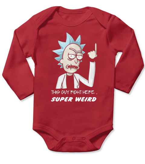 This guy right here super weird Long Sleeve Baby One-Piece