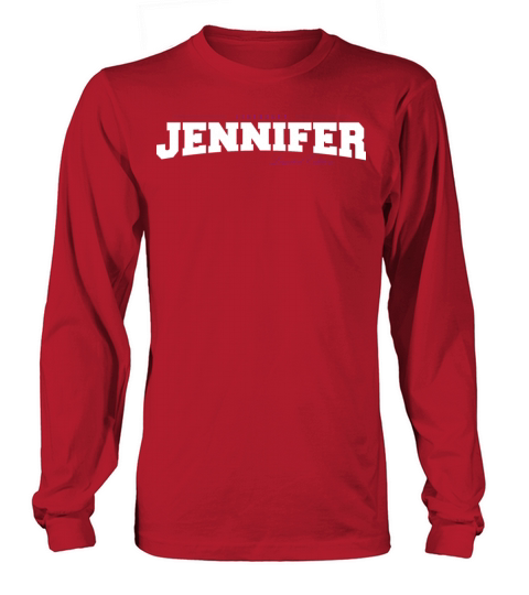 Jennifer Name Limited Edition Funny Retro Vintage Long sleeved Unisex