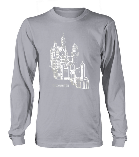 Neuschwanstein Castle Visit Germany T-Shirt Trip Travel Gift Long sleeved Unisex