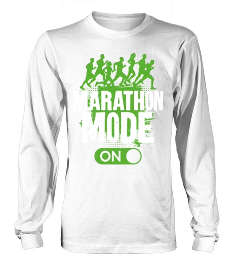 Running Runner Half Marathon Long sleeved Unisex