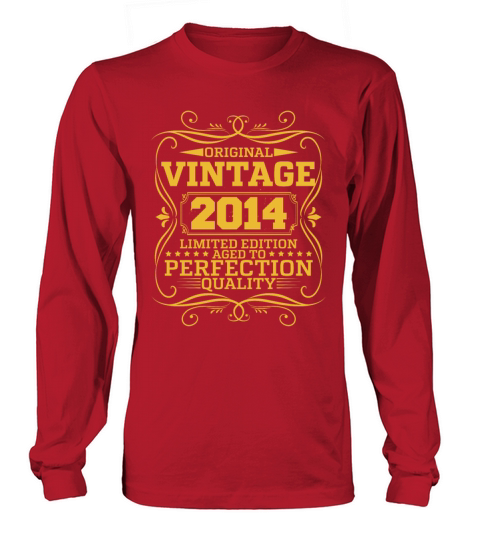 Vintage 2014 Original Limited Edition Long sleeved Unisex