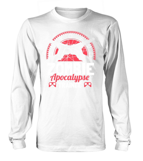 Zombie Apocalypse Undead Halloween Gift Long sleeved Unisex