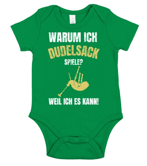 Bagpipe Bagpiper Gift Short Sleeve Baby One-Piece