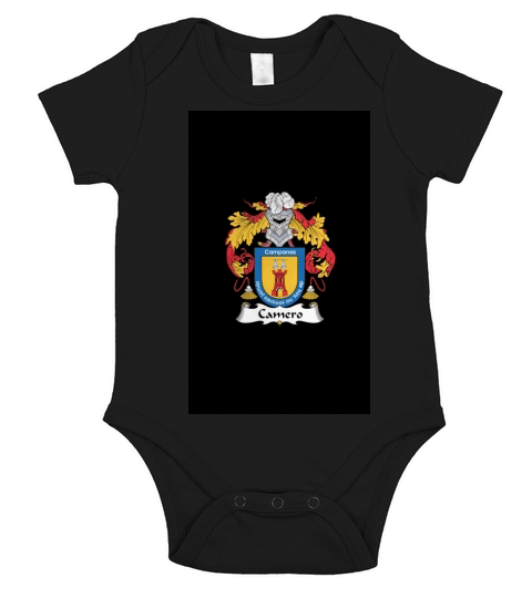 Camero Family Crest Spanish Family Crests - iPhone 6/6s Short Sleeve Baby One-Piece