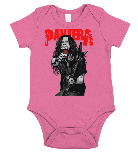 Dimebag Darrell Short Sleeve Baby One-Piece