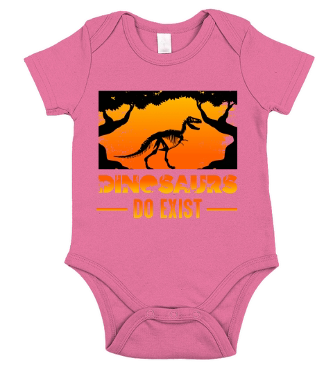 Dinosaurs do exist(1) Short Sleeve Baby One-Piece