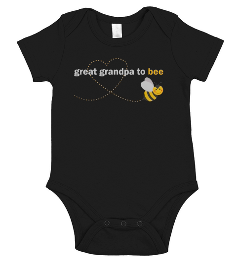 Great Grandma To Bee TShirts 369 Short Sleeve Baby One-Piece