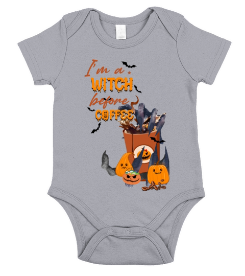 happy halloween Short Sleeve Baby One-Piece