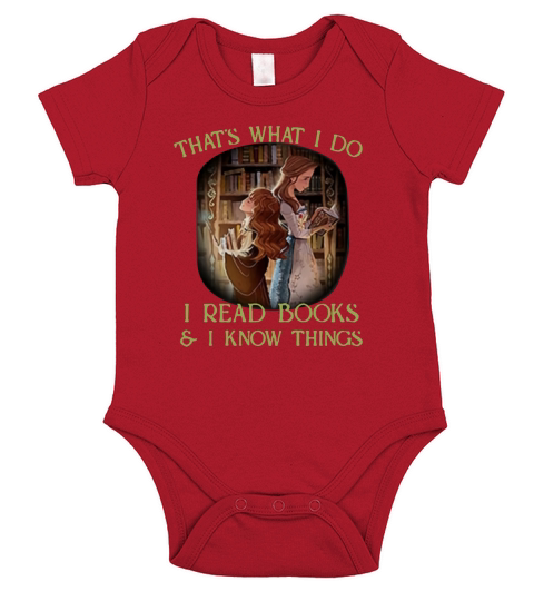 Hermione Granger that’s what i do i read books & i know things shirt Short Sleeve Baby One-Piece
