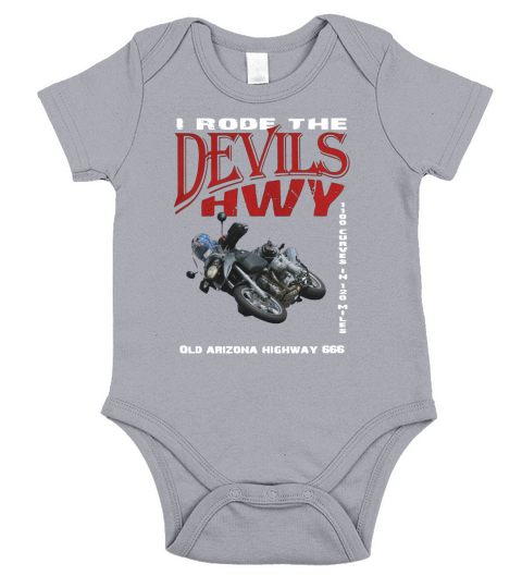 I Rode The Devils Highway Short Sleeve Baby One-Piece